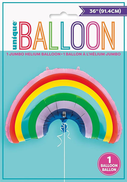 Rainbow Giant 36" Foil Balloon