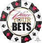 Anagram Place Your Bets Jumbo 32" Foil Balloon
