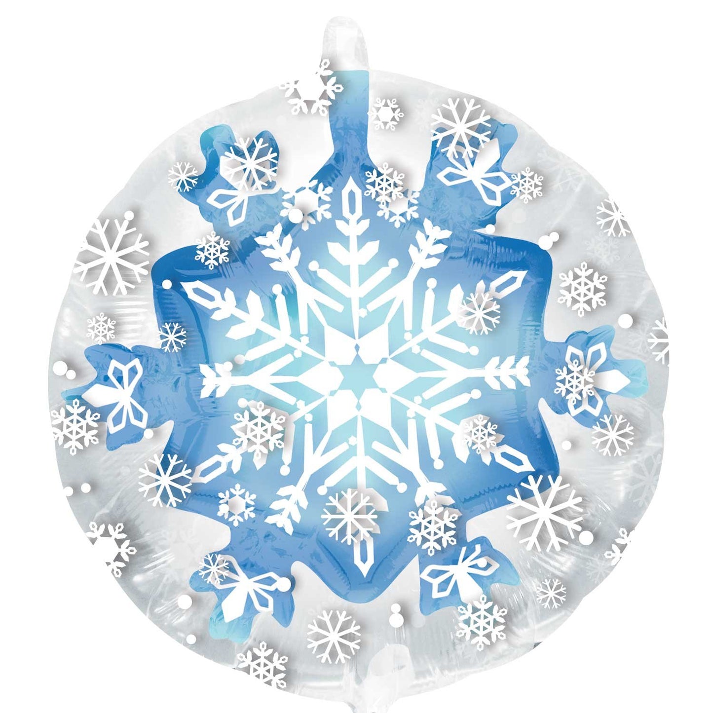 Anagram Insiders Christmas Snowflake Balloon In A Balloon 24" Foil Balloon