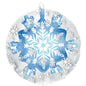 Anagram Insiders Christmas Snowflake Balloon In A Balloon 24" Foil Balloon