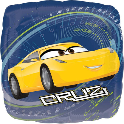 Anagram Disney Cars Jackson Storm And Cruz 17" Square Foil Balloon