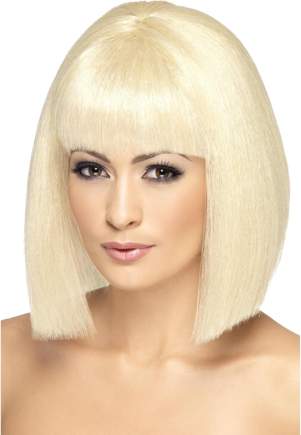 Smiffys Coquette Wig, Blonde, Medium
