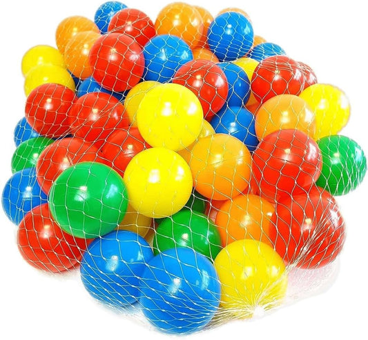 Multi coloured soft play balls for indoor play 5.5cm (200Pc)