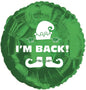 Christmas Elf I'm Back 18-inch Foil Balloon (Green)