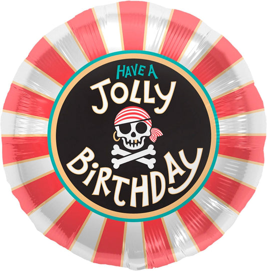 Have a Jolly Birthday 18" Foil Balloon