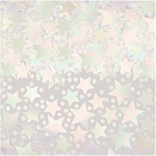 Iridescent Stars Confetti Multicoloured 70g