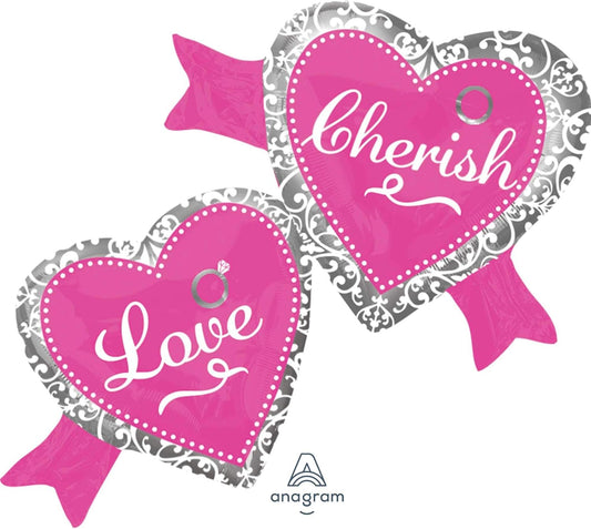 Anagram Elegant Bride Cherish 38" Foil Balloon