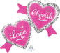 Anagram Elegant Bride Cherish 38" Foil Balloon
