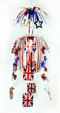 Amscan Hanging Union Jack Cascade 70cm