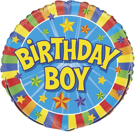 Unique Comic Happy Birthday Bold 18" Foil Balloon