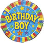 Unique Comic Happy Birthday Bold 18" Foil Balloon