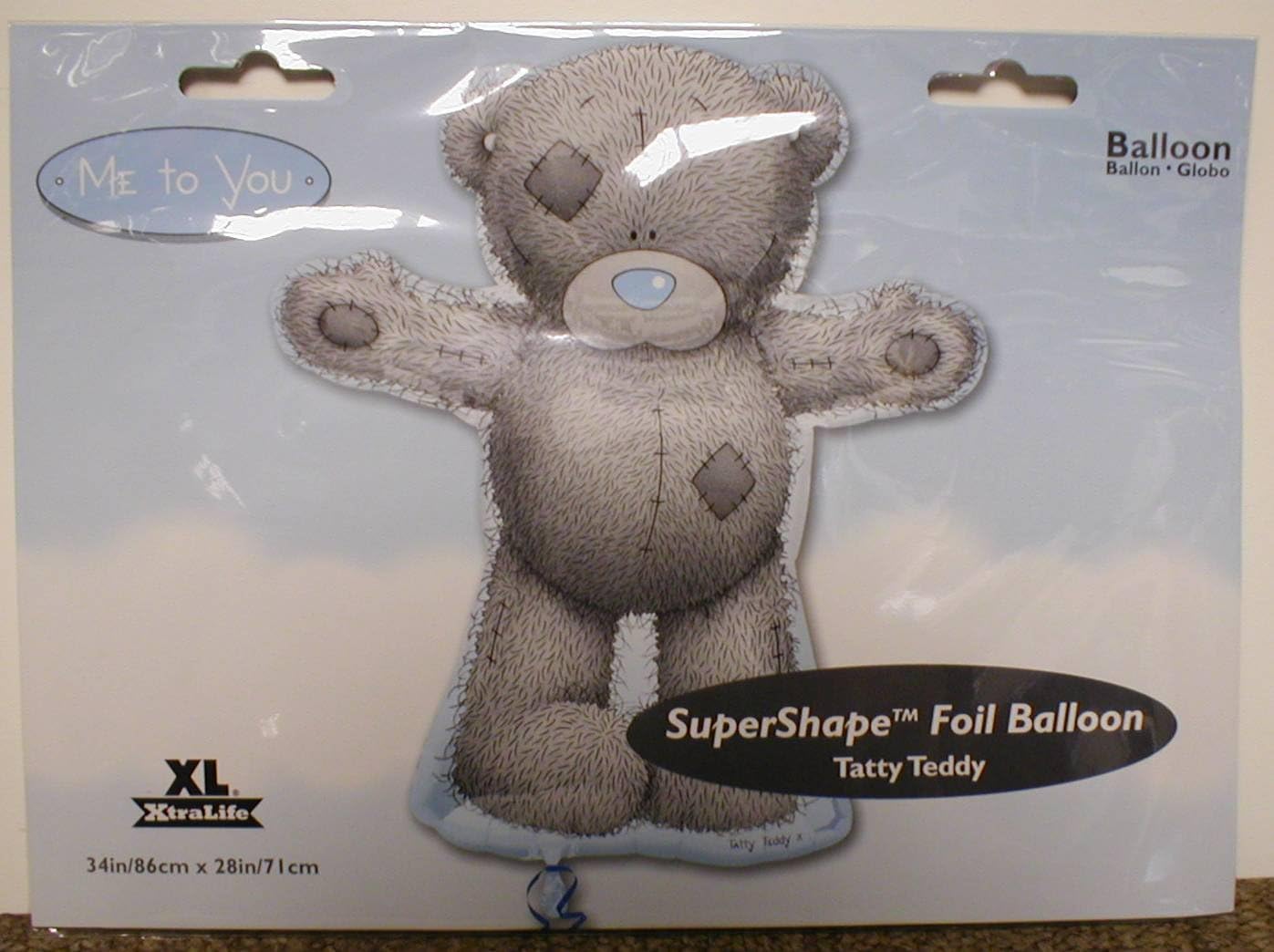 Anagram Me to You Tatty Teddy SuperShape 34" Foil Balloon