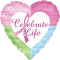 Celebrate Life Cancer Awareness 18" Round Foil Balloon