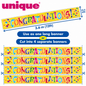 Congratulations Banner – 3.6m / 12ft – Cut into 4 Banners
