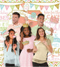 Confetti Fun Selfie Scene Setter with Glitter Photo Props in Various Size - Pack of 15