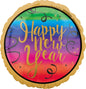 18" Colorful Gradient New Year 3446701 Foil Balloon