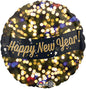 Happy New Year Celebrations 3400201 Foil Balloon 17"