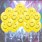 Smile Face Smiley Latex Balloons 12" pack of 20