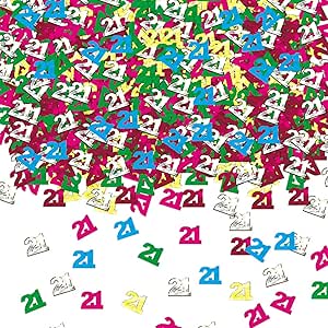 Age 21 Confetti Multicoloured 14g