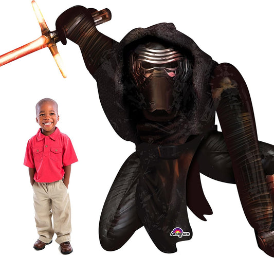 Anagram Airwalker Kylo Ren Villian 70" Foil Balloon