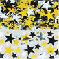 Metallic Stars Confetti Gold, Black & Silver 70g