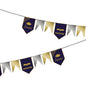 Folat Bunting Garland Academic Elegance - 6 meters