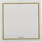 Amscan 63019-19 - Gold Classic Wedding Table Place Cards - 50 pack