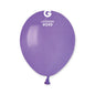Gemar A50 Lavender #049 5" Latex Balloons 50pc/Bag