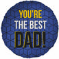 Amscan You're The Best Dad! 17" Foil Balloon