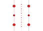 Amscan Balloon Fun Strings 1.82m Red Dots