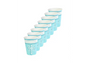 Religious Radiant Cross 9oz Paper Cups - 9oz Blue