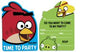 Angry Birds Party Invitations with Envelopes Pack of 6