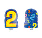 Anagram Oval Shape Number 2 Yellow 18" Foil Balloon