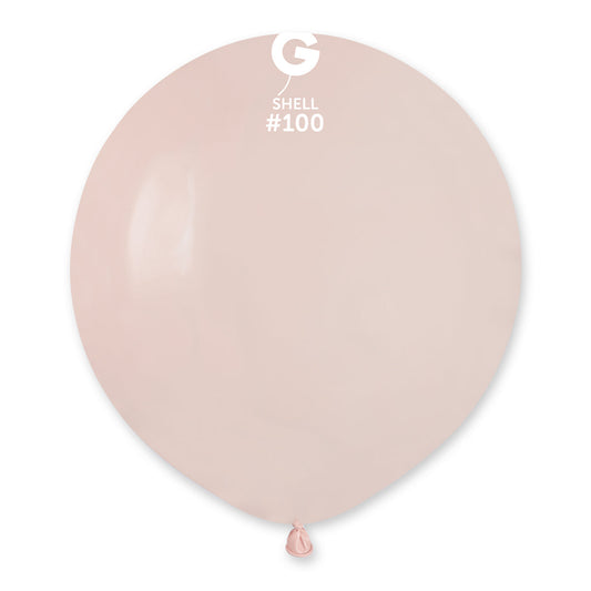 Gemar Standard G19 Shell #100 19" Latex Balloons 25pc/Bag