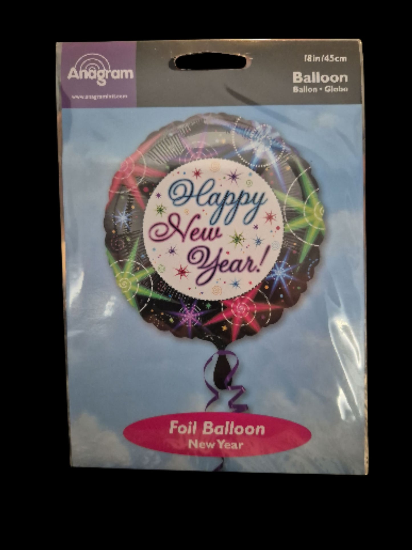 Happy New Year 11959901 18-Inch Colourful Stars