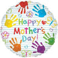 CTI Happy Mother's Day Kid's Crayon 17" Foil Balloon