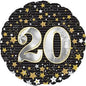 CTI Gold Stars 20 17" Foil Balloon