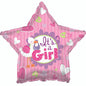 CTI It's a Girl Stork 17" Foil Balloon