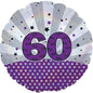 CTI Age Related '60' Dazzel 17" Foil Balloon