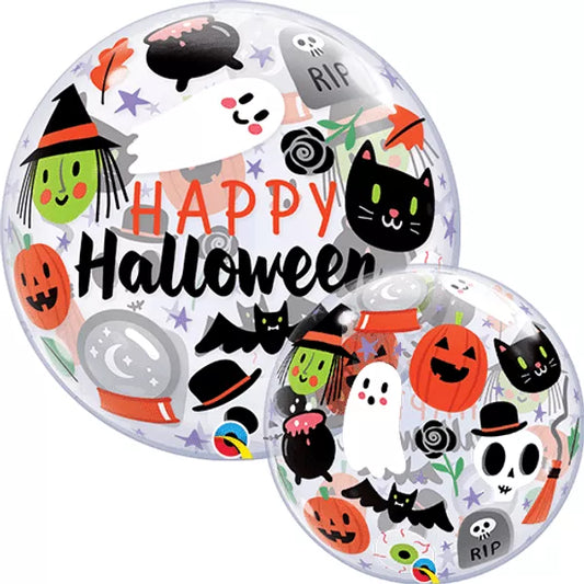 Qualatex Everything Halloween 22"/56cm Bubble Balloon