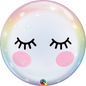 Qualatex Eyelashes 22"/55cm Bubble Balloon