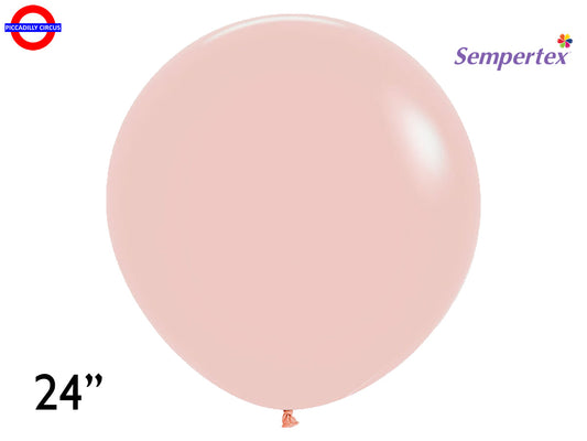 Sempertex Pastel Matte Melon 24" Latex Balloons 3pk