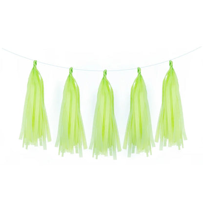 Tissue Paper Garland Tassel 5pc