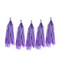 Tissue Paper Garland Tassel 5pc