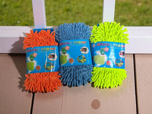 Microfibre Wash Mitt (Random Colour)