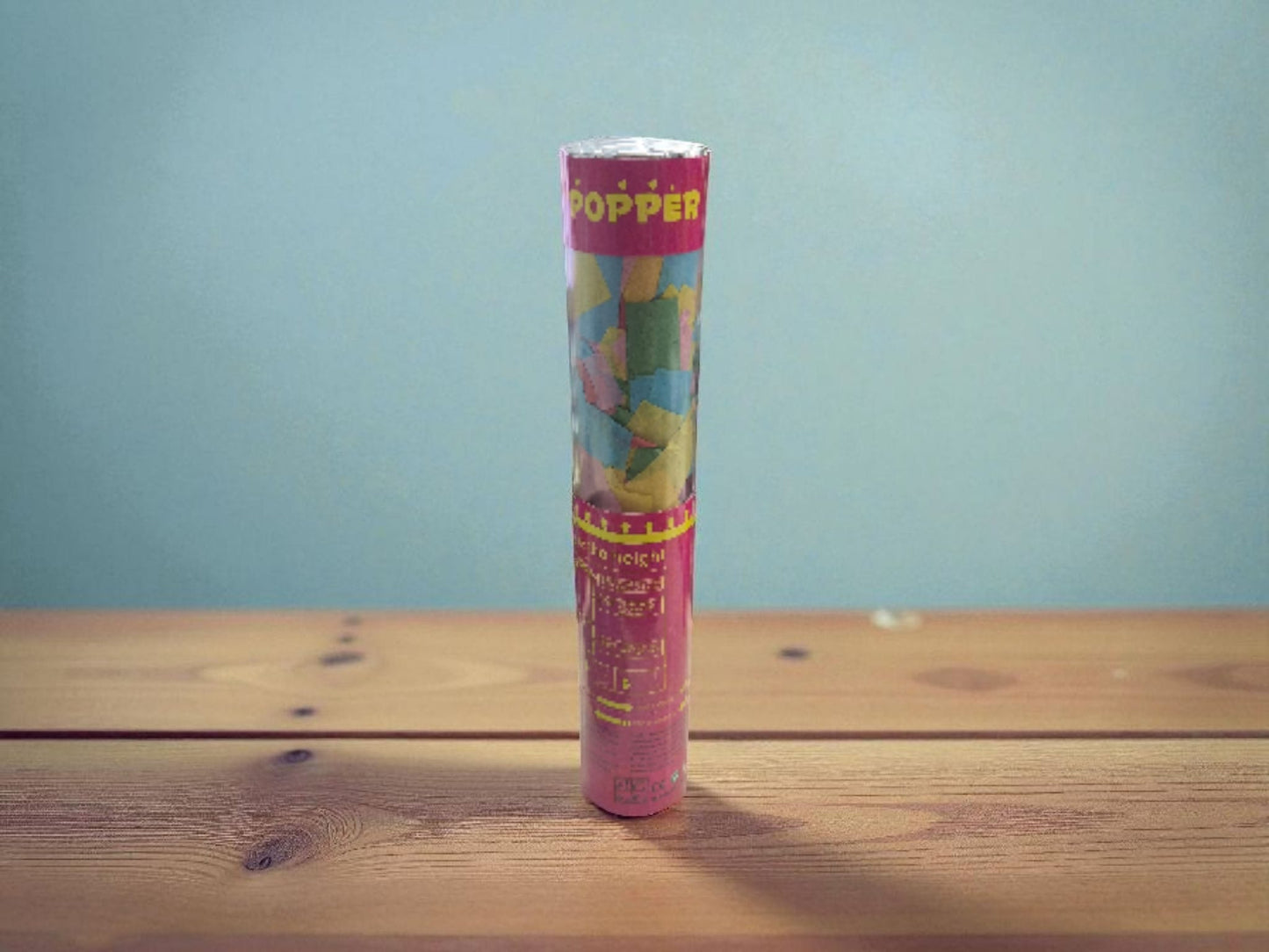 Confetti Cannon Party Popper Multi Colour Paper