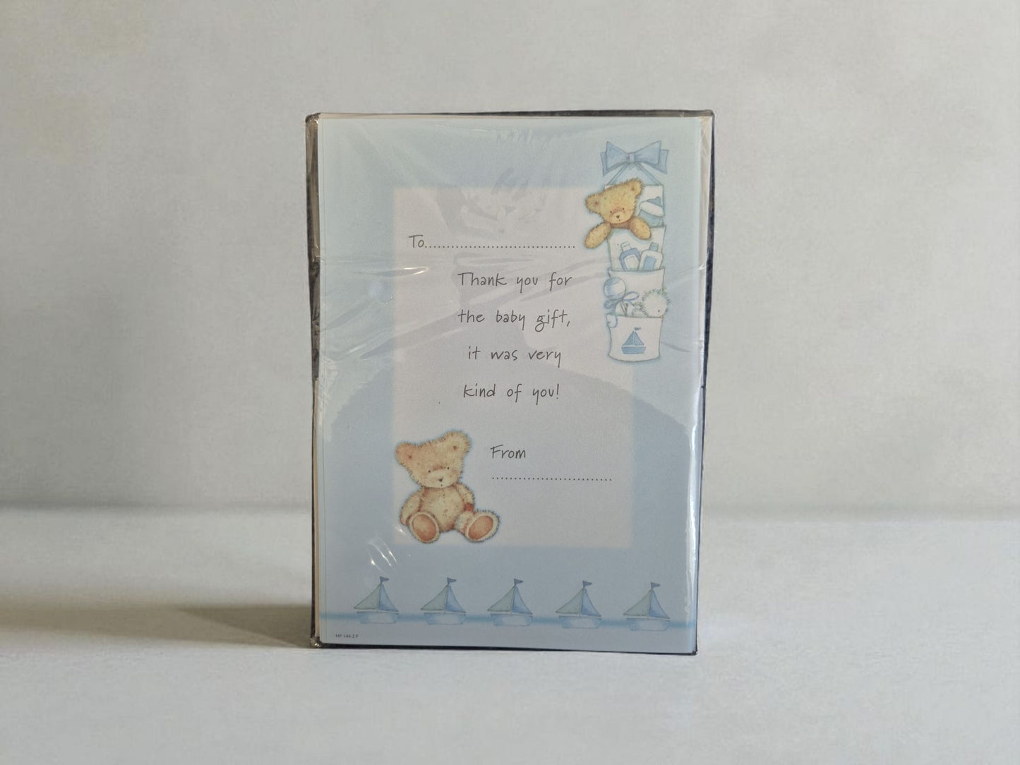 Thank you Baby Gifts Blue Teddy with Envelopes 20pc