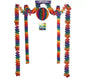 Amscan All in One Retro 70's Disco Canopy Decoration Kit 20' x 20'