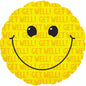 CTI Smiley Get Well 17" Foil Balloon