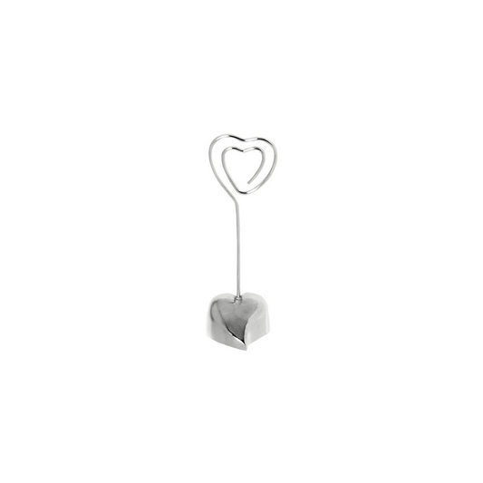 Amscan Metal Place Card Holder Loving Heart 8.2 cm